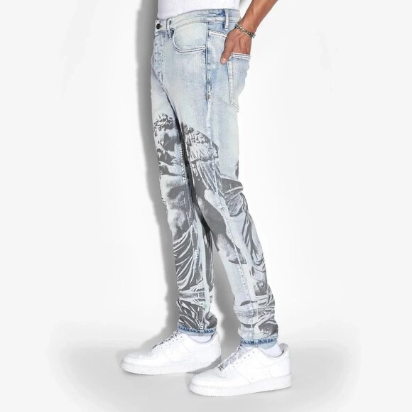 Ksubi Chitch Lovesik Jeans in Blue - Picture 3 of 6